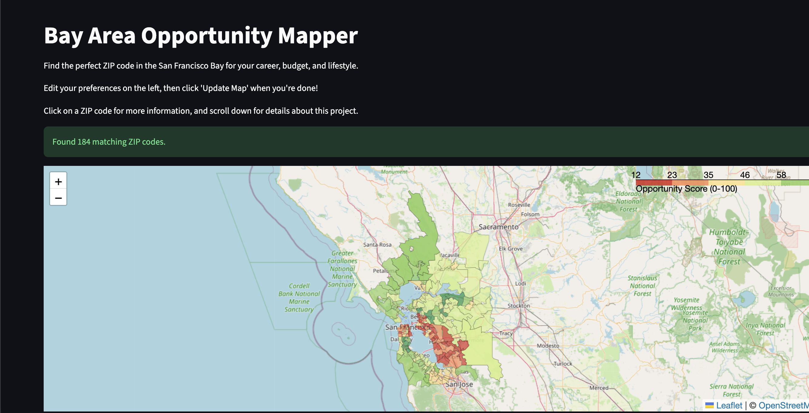 opportunity-mapper project preview